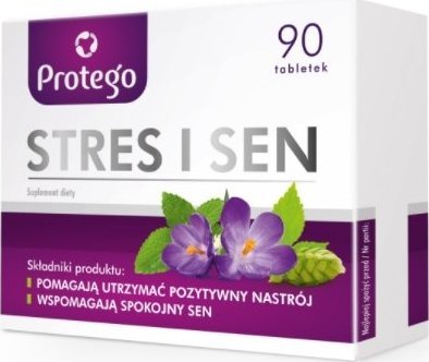 Salvum Protego, Stres i Sen, 90 tabletek - Długi termin ważności! 1
