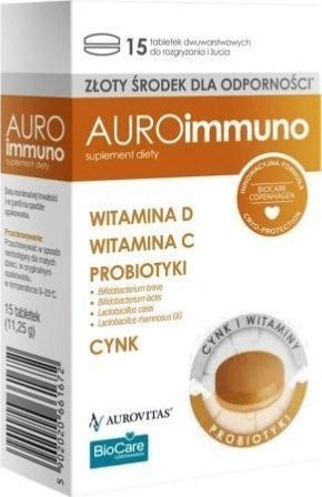 Aurovitas AuroImmuno, 15 tabletek - Długi termin ważności! 1