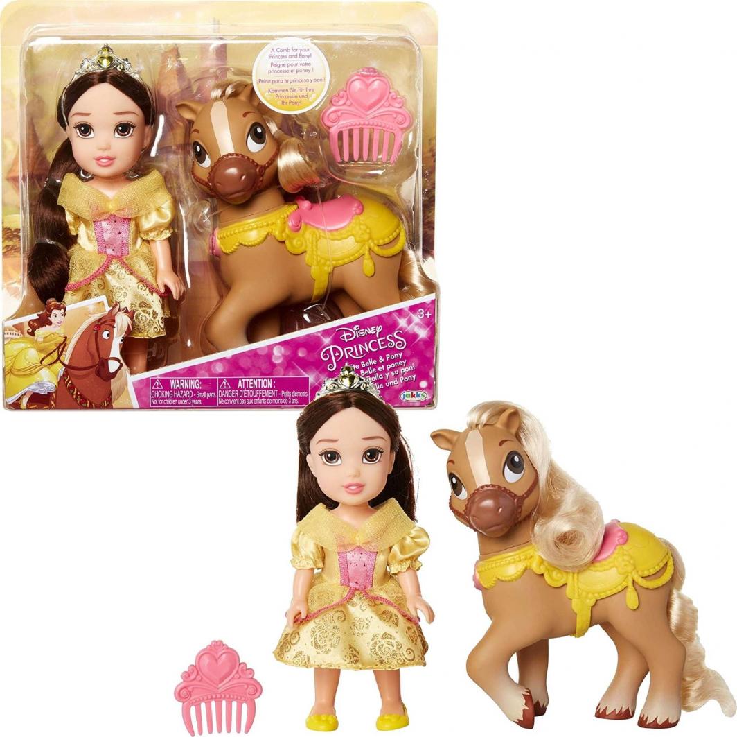Jakks Pacific Jakks Disney Princess lalka Bella z kucykiem 1