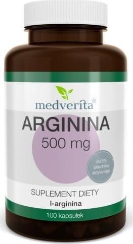 MEDVERITA Medverita Arginina 500 mg 100 k 1