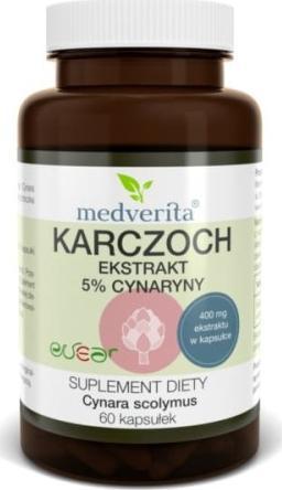 MEDVERITA Medverita Karczoch ekstrakt 5% z cynaryny 60 kap 1