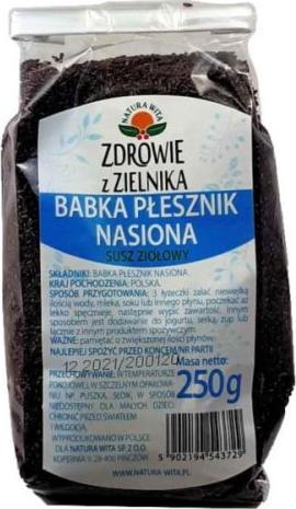 Natura Wita Natura Wita Babka Płesznik Nasiona 250G 1