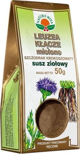 Natura Wita Natura Wita Leuzea Kłącze Mielone 50G 1