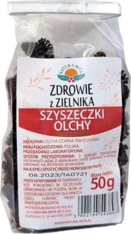 Natura Wita Natura Wita Szyszeczki Olchy 50 g 1