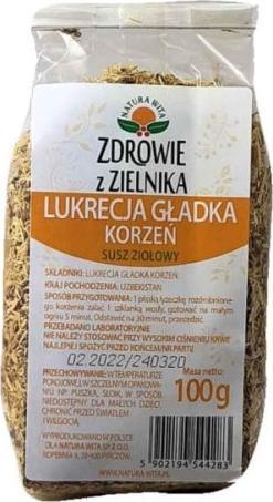 Natura Wita Natura Wita Lukrecja Gładka Korzeń 100g 1