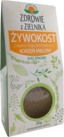 Natura Wita Natura Wita Żywokost Korzeń Mielony 50G 1