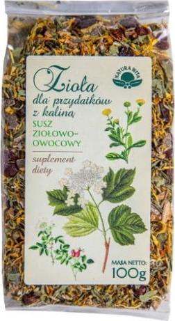 Natura Wita Natura Wita Zioła dla Przydatków z Kaliną 100 g 1