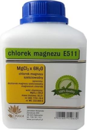 YUCCA Yucca Chlorek Magnezu 500 g sześciowodny 1