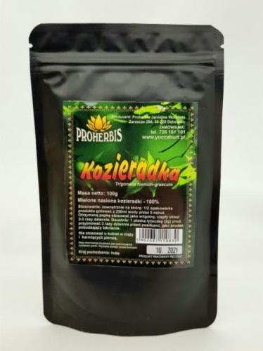 PROHERBIS Proherbis Kozieradka Nasiona Mielone 100 g 1