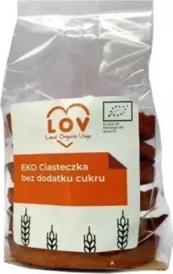 Local Organic Vege Ciasteczka bez dodatku cukru 240g EKO 1