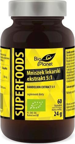 BIO PLANET - seria SUPERFOODS MNISZEK LEKARSKI EKSTRAKT BIO 60 KAPSUŁEK (300 mg) - BIO PLANET 1