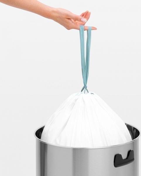 Kosz na śmieci Brabantia Kosz szafkowy De Luxe 15l biały - Brabantia 1