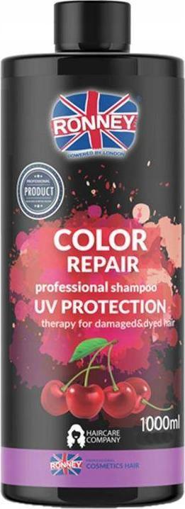 Ronney RONNEY_Color Repair Professional Shampoo UV Protection Therapy For Damaged&amp;Dyed Hair szampon do włosów farbowanych 1000ml 1