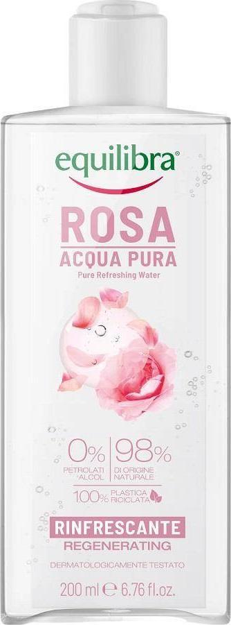 Equilibra Rosa Acqua Pura Odświeżająca czysta woda różana 200ml 1