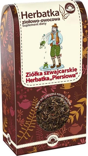 Natura Wita Ziółka szwajcarskie herbatka "Piersiowa" 75g NATURA WITA 1