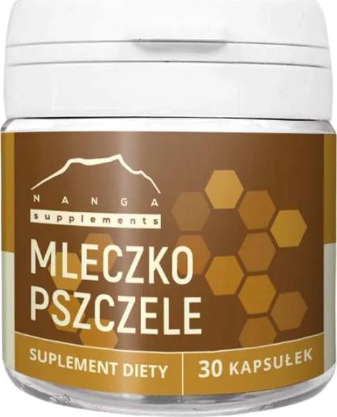 Nanga Mleczko pszczele 200mg 30 kapsułek NANGA 1