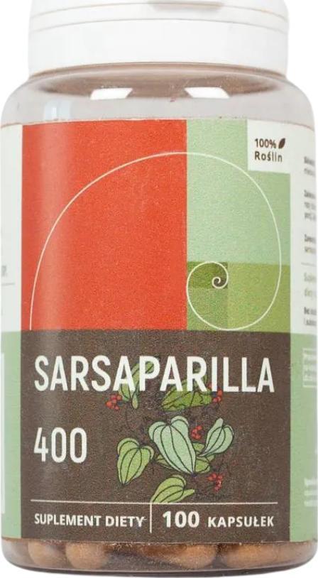 Nanga Sarsaparilla 400mg 100 kapsułek NANGA 1