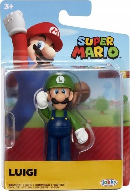 Figurka Jakks Pacific Super Mario - figurka Luigi 6cm 1