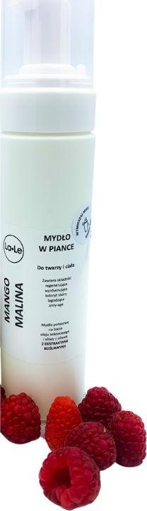 La-le Mydło w piance do twarzy i ciała - mango-malina 150ml 1
