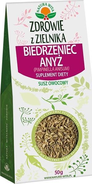 Natura Wita Biedrzeniec anyż 50g NATURA WITA 1