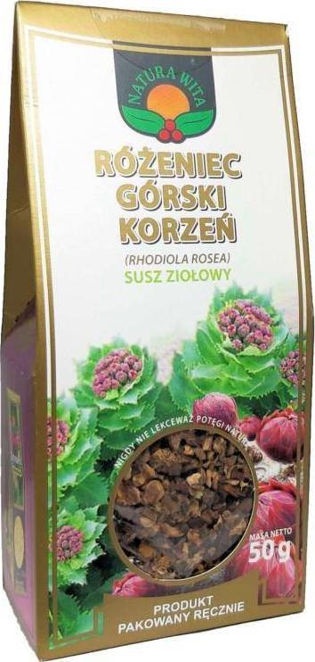 Natura Wita Różeniec górski korzeń krojony 50g NATURA WITA 1
