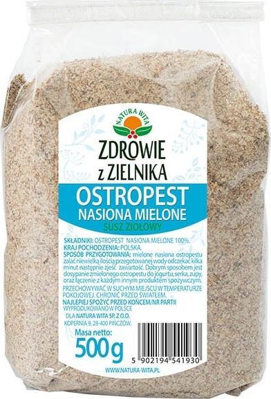 Natura Wita Ostropest mielony 500g NATURA WITA 1