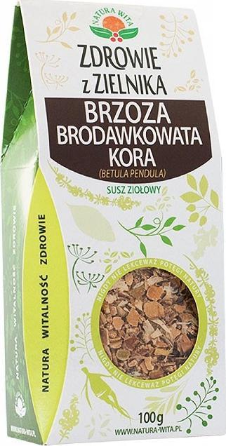 Natura Wita Brzoza brodawkowata kora 100g NATURA WITA 1