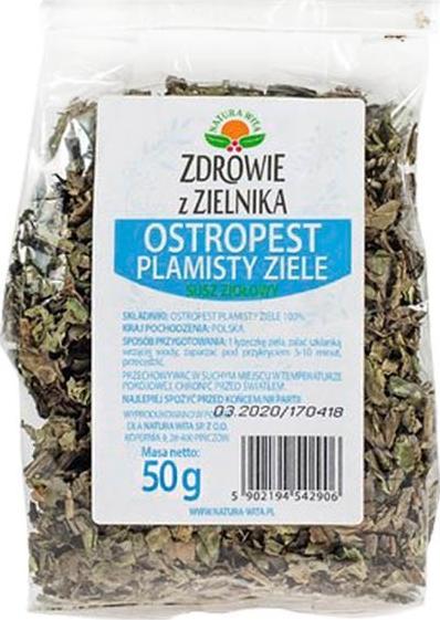 Natura Wita Ostropest plamisty ziele 50g NATURA WITA 1