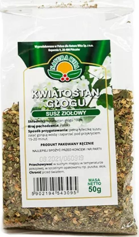 Natura Wita Głóg kwiatostan 50g NATURA WITA 1