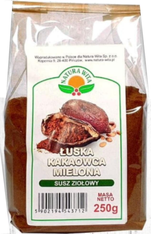 Natura Wita Kakaowiec łuska mielona susz 250g NATURA WITA 1