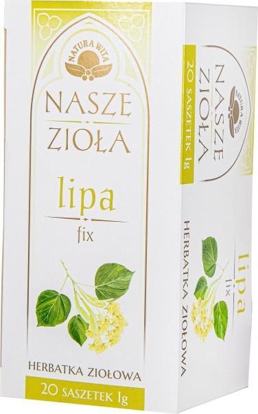 Natura Wita Lipa Fix 20 saszetek 20g NATURA WITA 1
