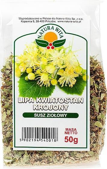 Natura Wita Lipa kwiatostan krojony 50g NATURA WITA 1