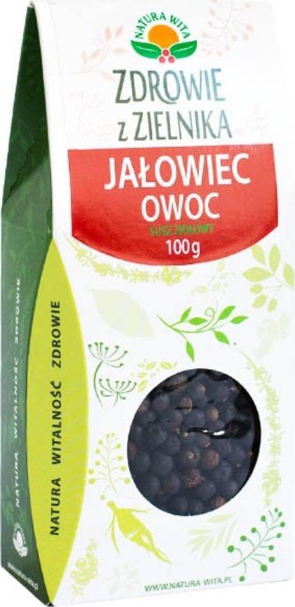Natura Wita Jałowiec owoc 100g NATURA WITA 1
