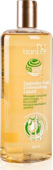 Tiande Płyn do mycia naczyń na bazie owoców zapianu ECOSPHERE 500 ml TIANDE 1
