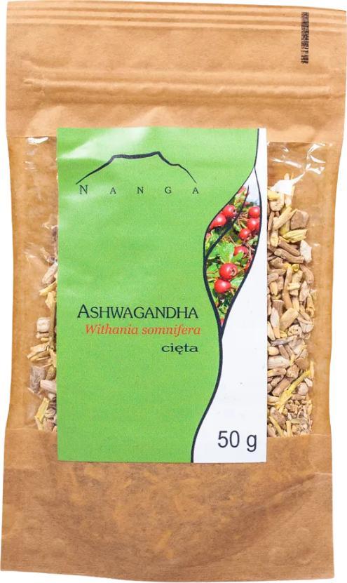 Nanga Ashwagandha cięta 50g NANGA 1
