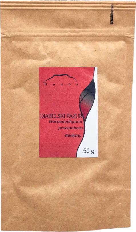 Nanga Diabelski pazur korzeń mielony 50g NANGA 1