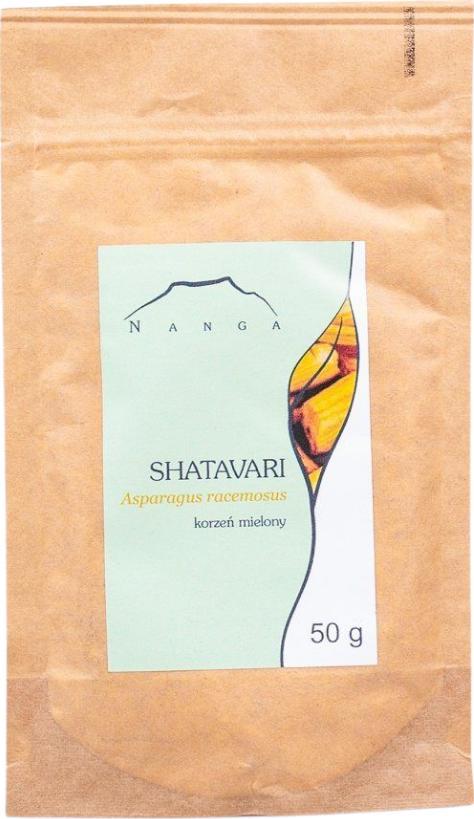 Nanga Shatavari Korzeń Mielony Asparagus 50g Nanga 1