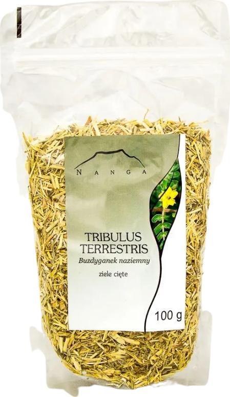 Nanga Tribulus terrestris Buzdyganek ziele cięte 100g NANGA 1