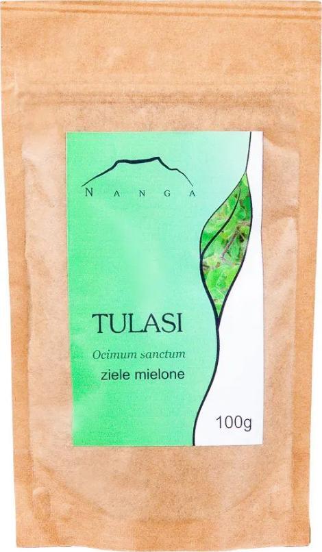 Nanga Tulsi święta bazylia ziele mielone 100g NANGA 1