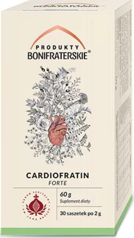 Produkty Bonifraterskie Cardiofratin Forte 30 saszetek PRODUKTY BONIFRATERSKIE 1
