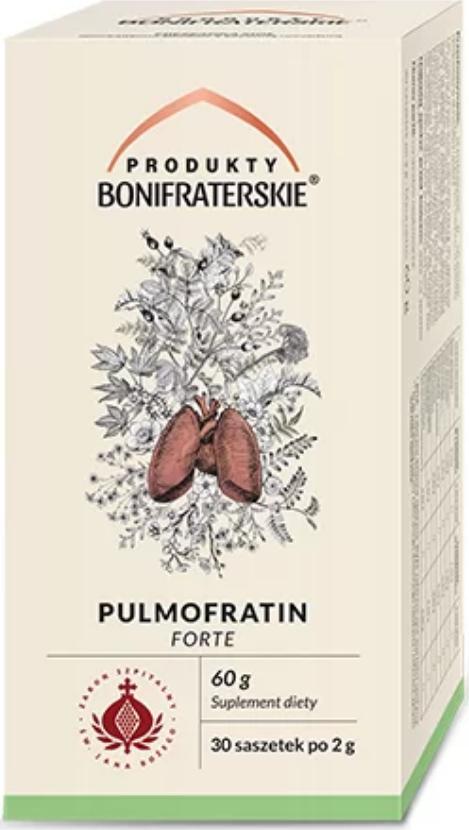 Produkty Bonifraterskie Pulmofratin Forte 30 saszetek PRODUKTY BONIFRATERSKIE 1