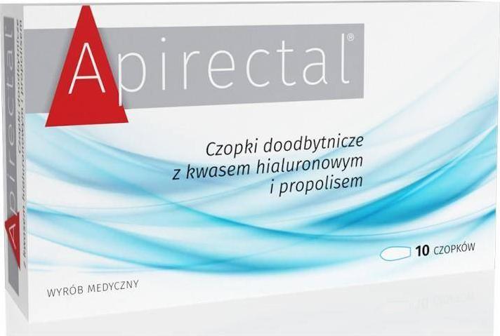 Farmina Apirectal Czopki 10 sztuk FARMINA 1