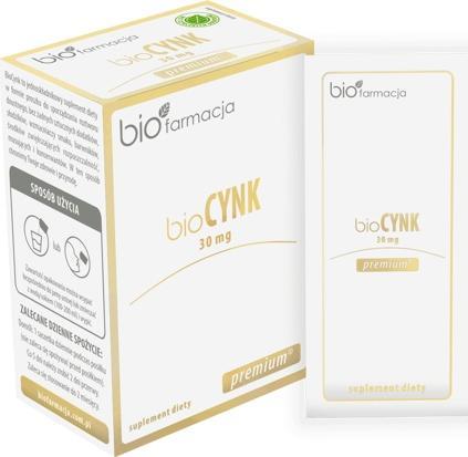 Biofarmacja Bio Cynk 30 mg 20 saszetek BIOFarmacja 1