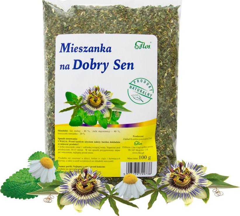 Flos Mieszanka na dobry sen 100g FLOS 1