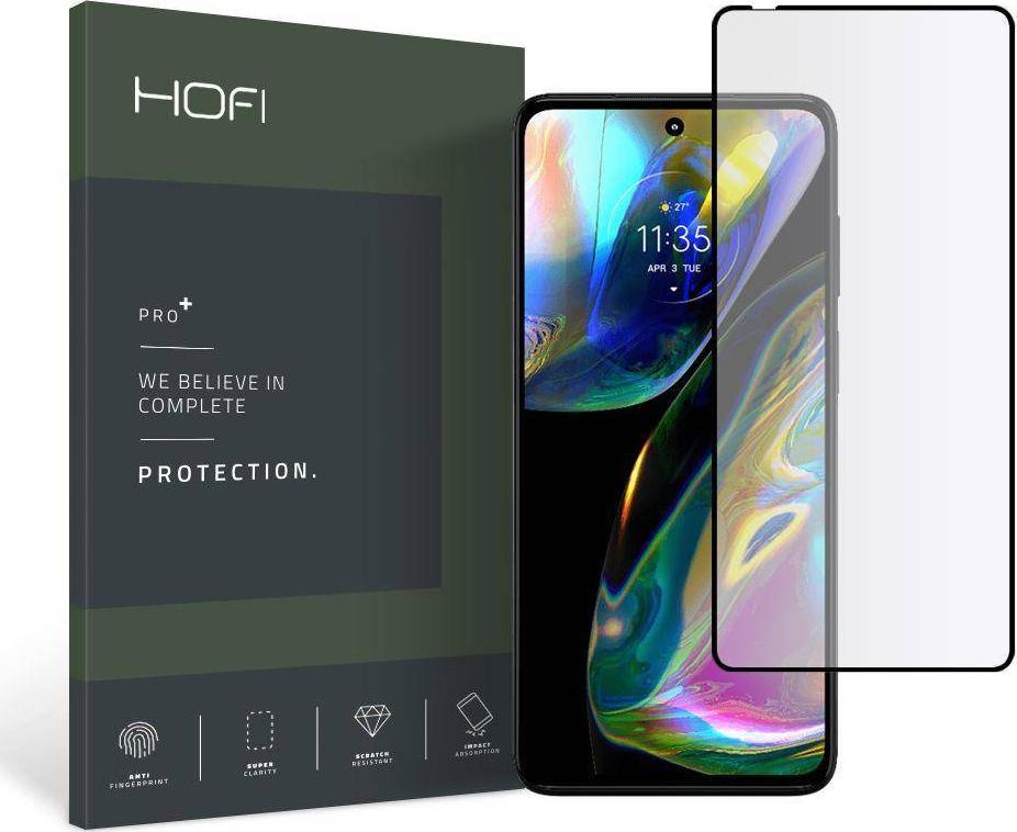 Hofi SZKŁO HARTOWANE HOFI GLASS PRO+ MOTOROLA MOTO G52 / G82 5G BLACK 1