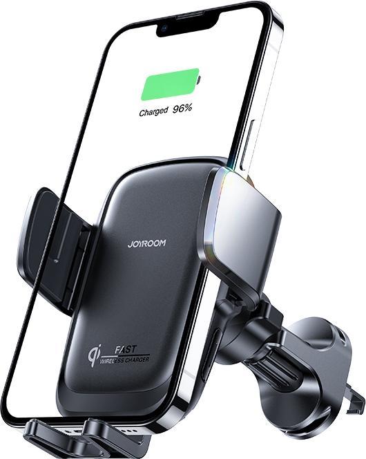 Joyroom JOYROOM JR-ZS243 VENT CAR MOUNT WIRELESS CHARGER 15W BLACK 1