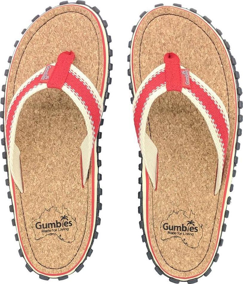 Japonki męskie Gumbies Gumbies - unisex Corker - Red 45 1