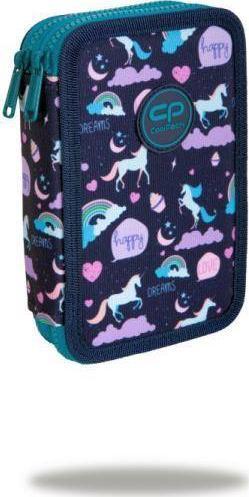 Piórnik Patio Piórnik podwójny z wyposażeniem Jumper 2 Happy unicorn E66549 CoolPack 1