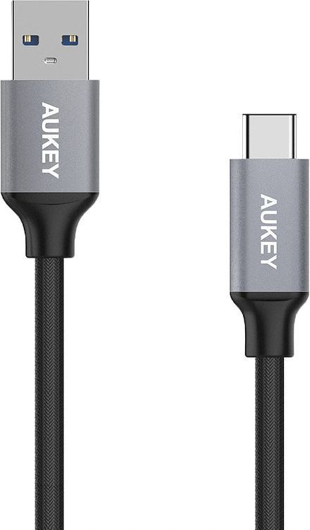 Kabel USB Aukey USB-A - USB-C 1 m Czarny (CB-CD2) 1