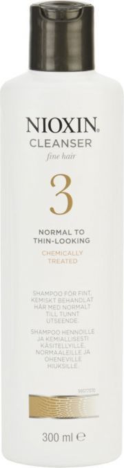 Nioxin System 3 Cleanser Shampoo szampon oczyszczający przeciw wypadaniu włosów po zabiegach chemicznych 300ml 1